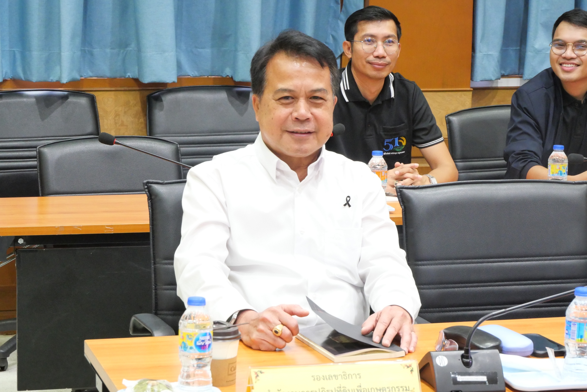 title - สำนักงานการปฏิรูปที่ดินเพื่อเกษตรกรรม ส.ป.ก. ต้อนรับคณะสถาบันการสร้างชาติ (สกสช.)&nbsp;Nation-Buliding Institute (NBI) ในการเข้าเยี่ยมหน่วยงานองค์กรของ ส.ป.ก.